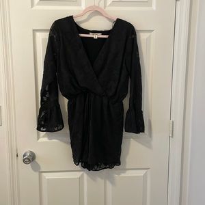 Black romper from Francesca’s!